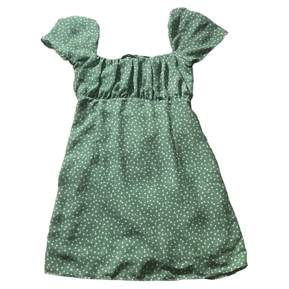 Cloud Sky Green Dress. - Picture 1 of 5
